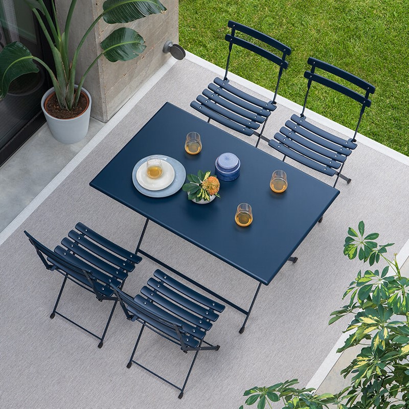 Emu Dining Set Arc En Ciel Rettangolare