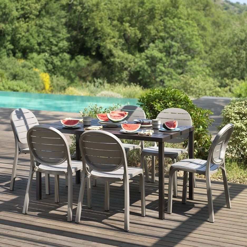 Nardi dining set Cube 140 + 6 Erica
