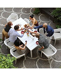 Nardi tavolo Rio 140 + 6 sedie Net