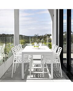 Nardi Dining Set Rio Alu 140 Doga