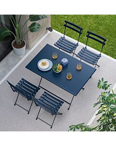 Emu Dining Set Arc En Ciel Rettangolare
