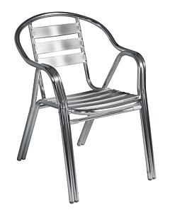 Moia sedia Contract in alluminio