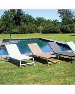 Moia lettino outdoor con ruote