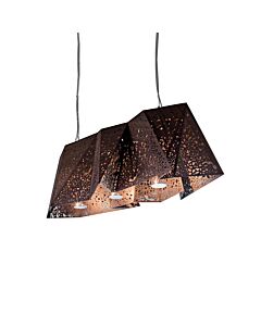 Horm lampada Plywood Chandelier