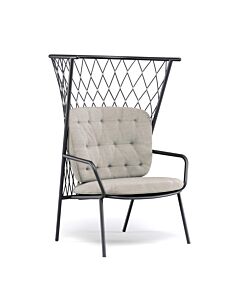 Emu poltrona schienale alto Nef