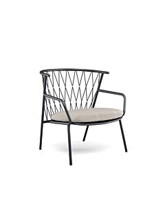 Emu poltrona schienale basso Nef