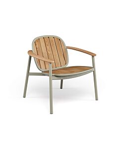 Emu poltrona Twins Alu/Teak