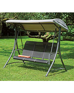 Moia Dondolo 3 Posti in Textilene Antracite