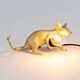 Seletti Lampada Mouse Lop Gold