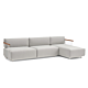 Pedrali divano con chaise longue Arki-sofa