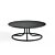 Emu Collier coffee table with steel top