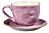 Novità Home set Tazza Macchiato Mediterraneo rosa