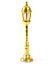 Seletti Street Lamp Dining Gold