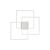 Ideal Lux lampada a soffitto Frame