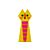 Qeeboo Portacandela by Craig & Karl