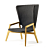 Ethimo high backrest lounge armchair Knit 