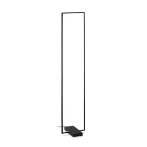 lampada da terra Frame di Ideal Lux, nero