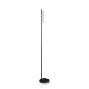 piantana Binomio LED di Ideal Lux, nero