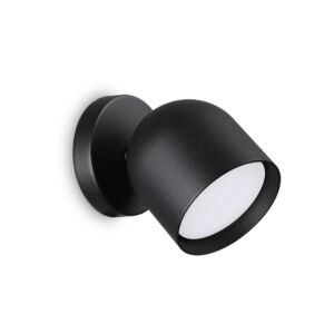 Ideal Lux applique Dodo, 1 punto luce, nero