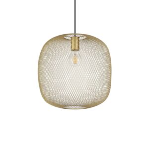 sospensione Net di Ideal Lux, oro, grande