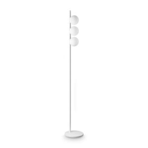 lampada da terra Binomio di Ideal Lux, bianco
