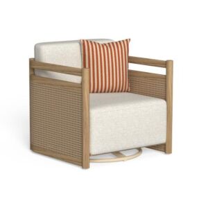Talenti Edwin fixed or swivel outdoor armchair