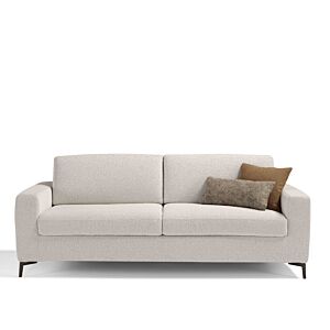 Lisbon sofa bed by Dienne, 3-seater maxi, iron feet, removable cover