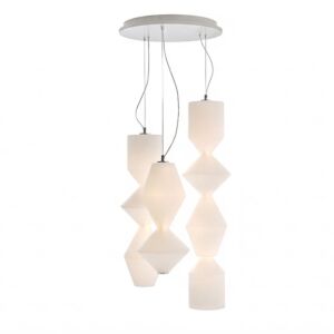 Costantina Opal vertical pendant lamp, 3 sizes