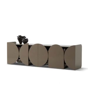 madia contenitore Mogg Shape con ante laccate opaco