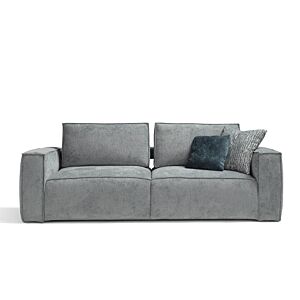 divano letto Dienne More con doppia profondità di seduta, rivestimento in velluto