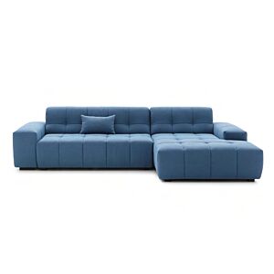 divano componibile Collins LeComfort, 3 posti + chaise longue, tessuto dandy 024