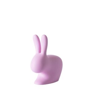 sedia da bambini, scultura Rabbit Baby di Qeeboo, rosa
