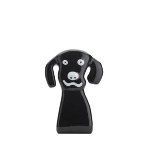 vaso Bozo di Qeeboo, cane della famiglia Kritters, in ceramica smaltata