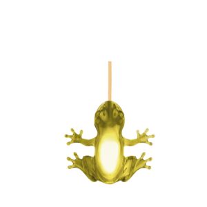 lampada da tavolo/parete Hungry Frog di Qeeboo, topazio