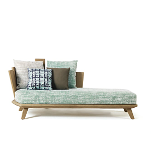Ethimo Rafael, daybed indoor/outdoor