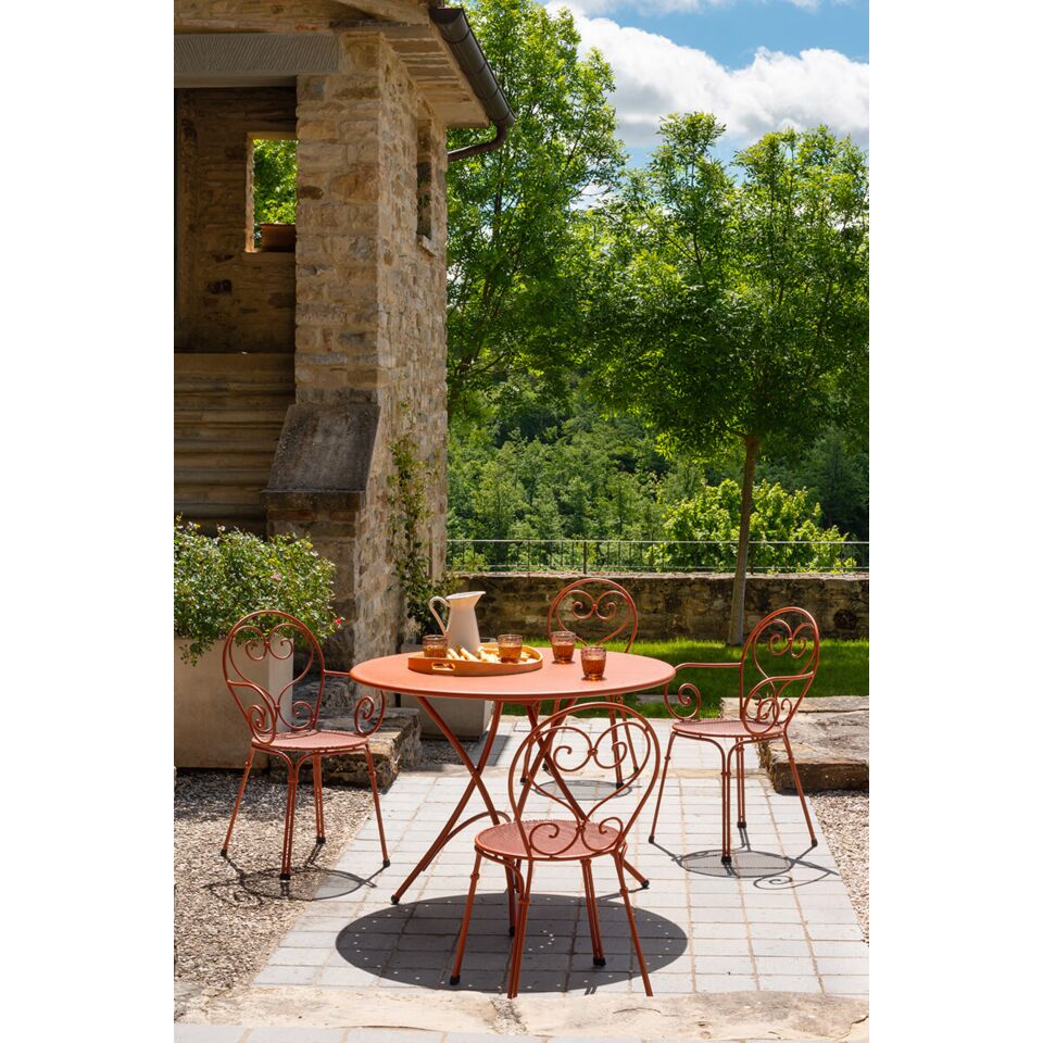 Pigalle Sedie In Ferro Emu Emu Dining Set Pigalle In Acciaio