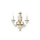 Applique candelbaro Firenze di Ideal Lux, bianco