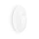 plafoniera Glory di Ideal Lux, bianco, media