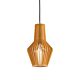 Ideal Lux Citrus, lampada a sospensione, modello 1, in legno