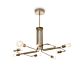 lampada a sospensione Triumph di Ideal Lux, ottone