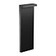 Kant outdoor LED bollard by Redo, sand black