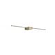 applique Essence Square di Ideal Luc, cm 75, ottone