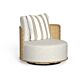 Talenti Bond, poltrona girevole da esterno
