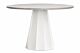 tavolo Connubia Dix 120 cm con base Bianco ottico opaco e piano in nobilitato PIetra Piasentina