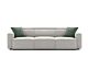 divano modulare Hill di LeComfort, 4 posti maxi, tessuto Diesis 080