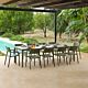 Nardi dining set Rio 210 / Trill Armchair