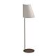 LAMPADA A PIANTANA OUTDOOR CONE (Emu), paralume plissettato, struttura marrone