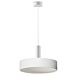 Lampada a sospensione modulare Mix Up di Ideal Lux, bianco, con paralume cilindro