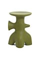 Archeo stool/coffee table by Magis, two heights, also suitable for outdoors, green