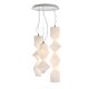 Costantina Opal vertical pendant lamp, 3 sizes